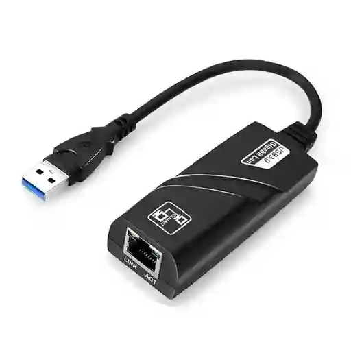 Convertidor De Rj45 A Usb 3.0 -131 Negro