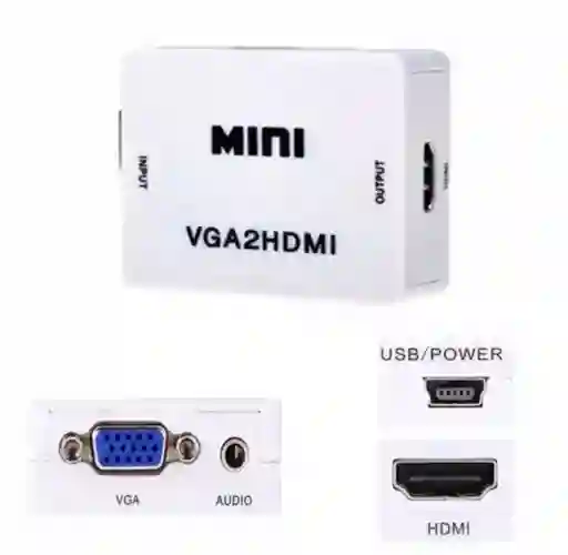 Convertidor Vga A Hdmi -61