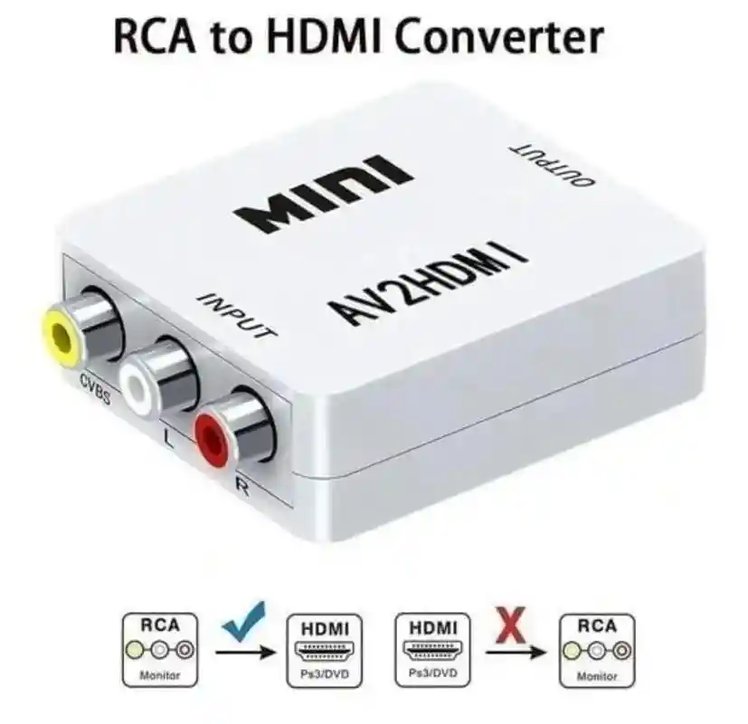 Convertidor Rca A Hdmi -44