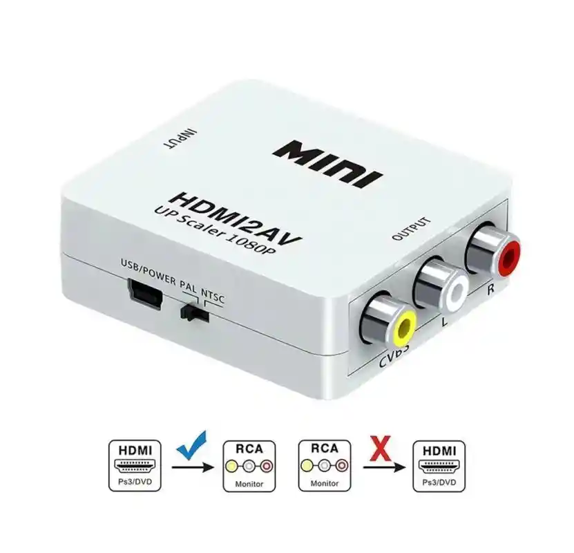 Convertidor Hdmi A Rca -10