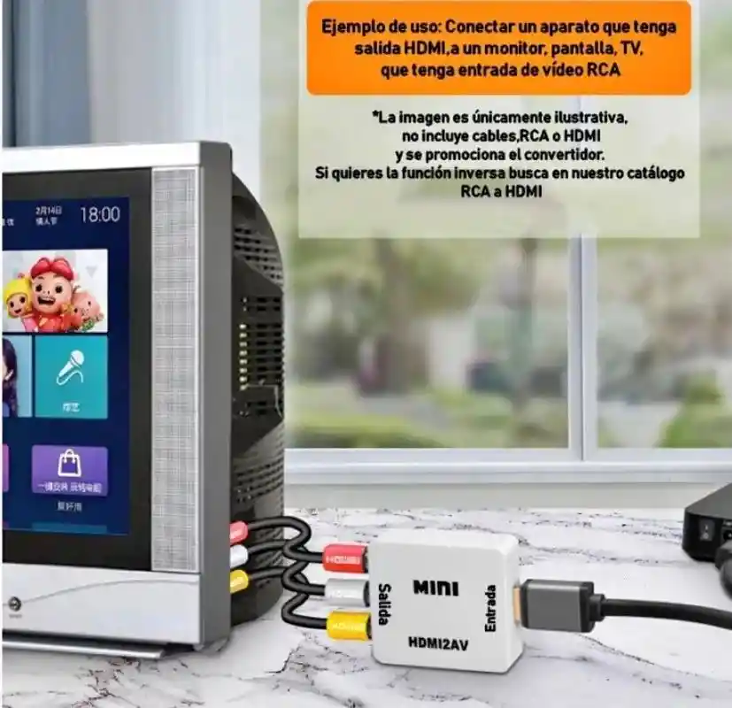 Convertidor Hdmi A Rca -10
