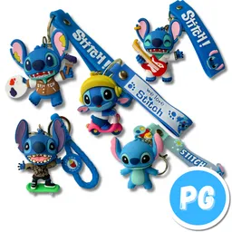Llavero Muñecos Mediano Stitch Disney - Se Envia Un Motivo Aleatorio