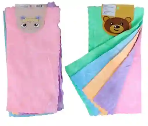 Paquete De Toallas Para Cocina, Colores Pasteles - X5