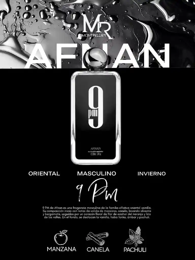 Perfume Original 9pm X100 Ml