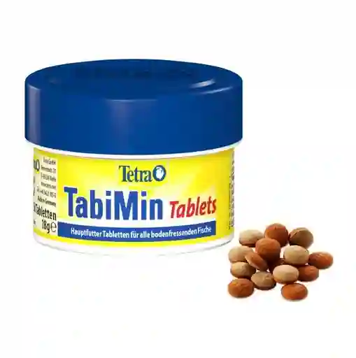 Alimento En Pastillas 58 Tabletas Tetra Tabimin Peces De Fondo