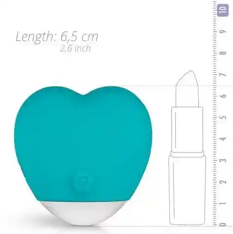 Vibrador Corazón Para Clítoris Orón Good Vibes Easy Toys
