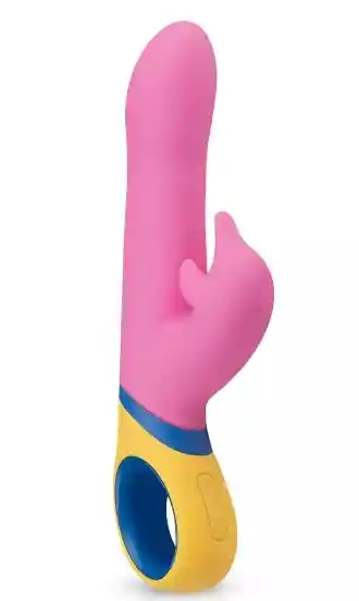 Vibrador De Doble Estimulación Dolphin Pmv