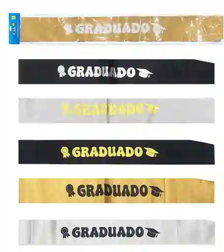 Letrero Liston De " Graduado"