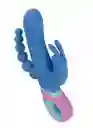 Vibrador De Tiple Estimulación Recargable En Silicona