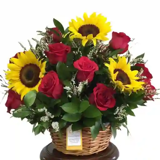 Rosas Y Girasoles Cariño