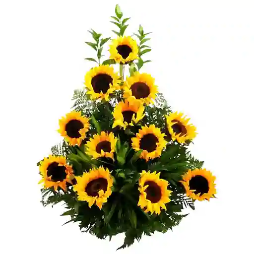 Girasoles Arreglo Felicidad