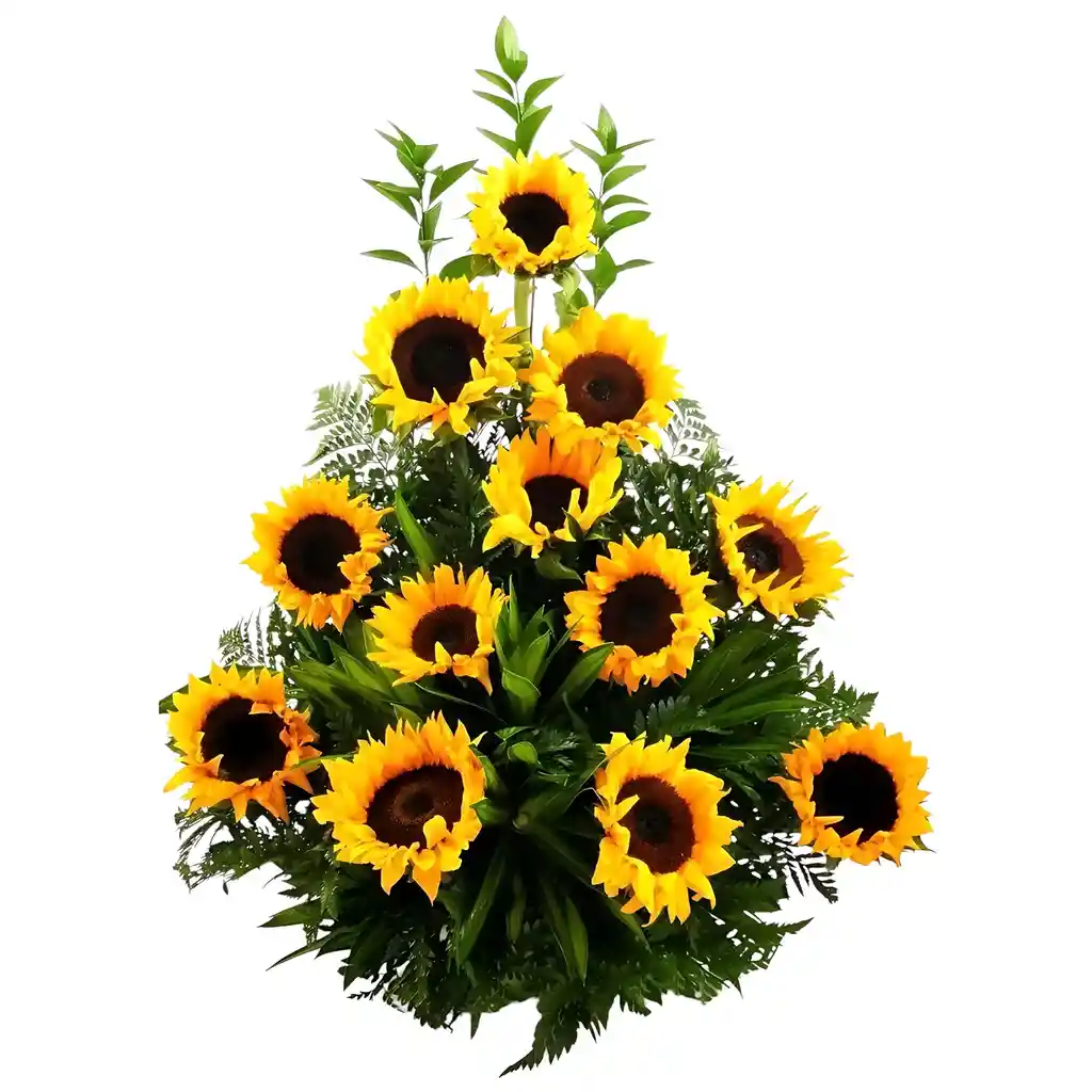 Girasoles Arreglo Felicidad