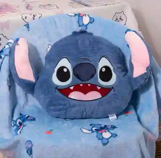 Cojín + Cobija Stitch