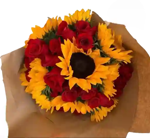 Rosas Y Girasoles Para Celebrar
