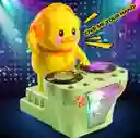 Juguete Pato Dj Movimiento Musical Con Luces