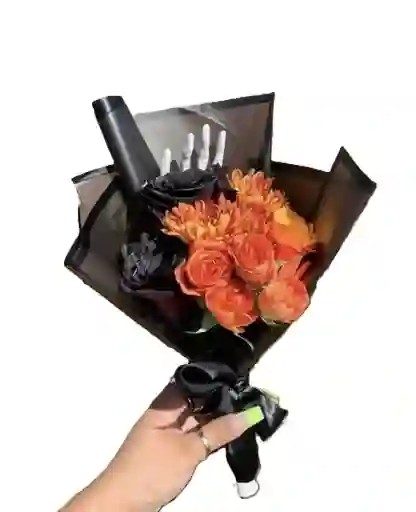 Rosas Y Gerberas Un Lindo Regalo Para Halloween