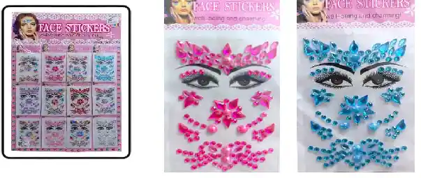 Gemas Pequeña Para El Rostro 9cm X 6cm- Niña