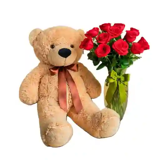 Rosas Y Peluche