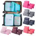 Organizador De Viaje Para Maleta Kit Viajero X6 Bolsas