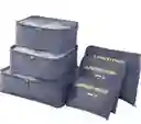 Organizador De Viaje Para Maleta Kit Viajero X6 Bolsas