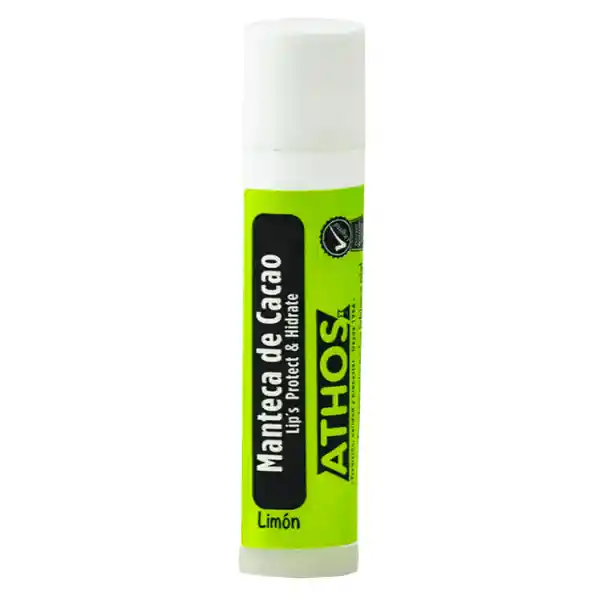 Manteca De Cacao Para Labios Athos X 5g - Limón