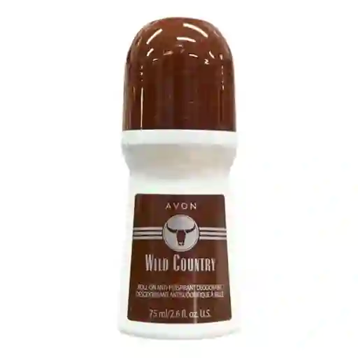 Desodorante Avon Wild Country Antitranspirante Roll O N 75 Ml