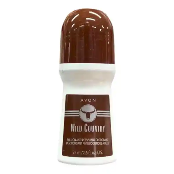 Desodorante Avon Wild Country Antitranspirante Roll O N 75 Ml