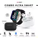 Smartwatch Serie 10 Ultra Hk Amoled Original Con Audífonos Pods 2 Alta Gama