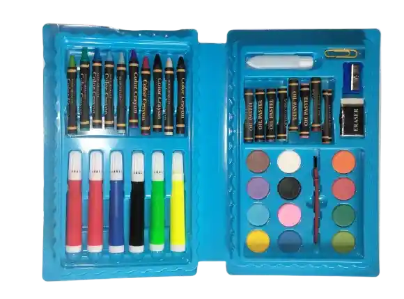 Juguete Kit De Arte Pintura Y Dibujo Para Niños