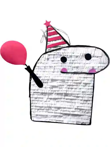 Piñata Fiesta Meme Florky Divertido De Papel Cumpleaños