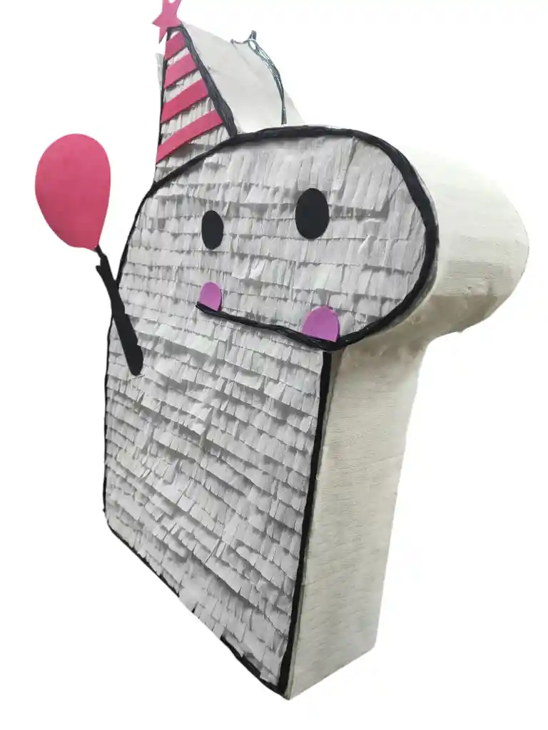 Piñata Fiesta Meme Florky Divertido De Papel Cumpleaños