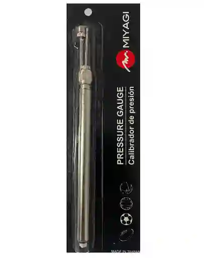 Calibrador/aire Training Miyagi Tipo Pluma-mga100/ Plateado
