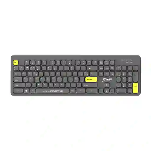 Teclado Inalambrico Recargable / Bluetooth + Receptor 2.4ghz / Jyr Tmjr-032