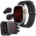 Combo Smartwatch T800 Ultra + Audifonos M88