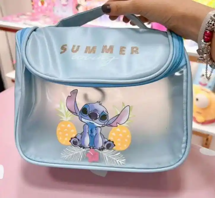 Cosmetiquera Viajera Stitch