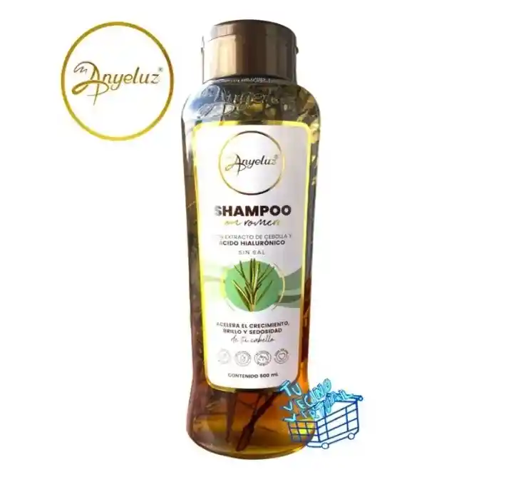 Shampoo Con Romero Anyeluz