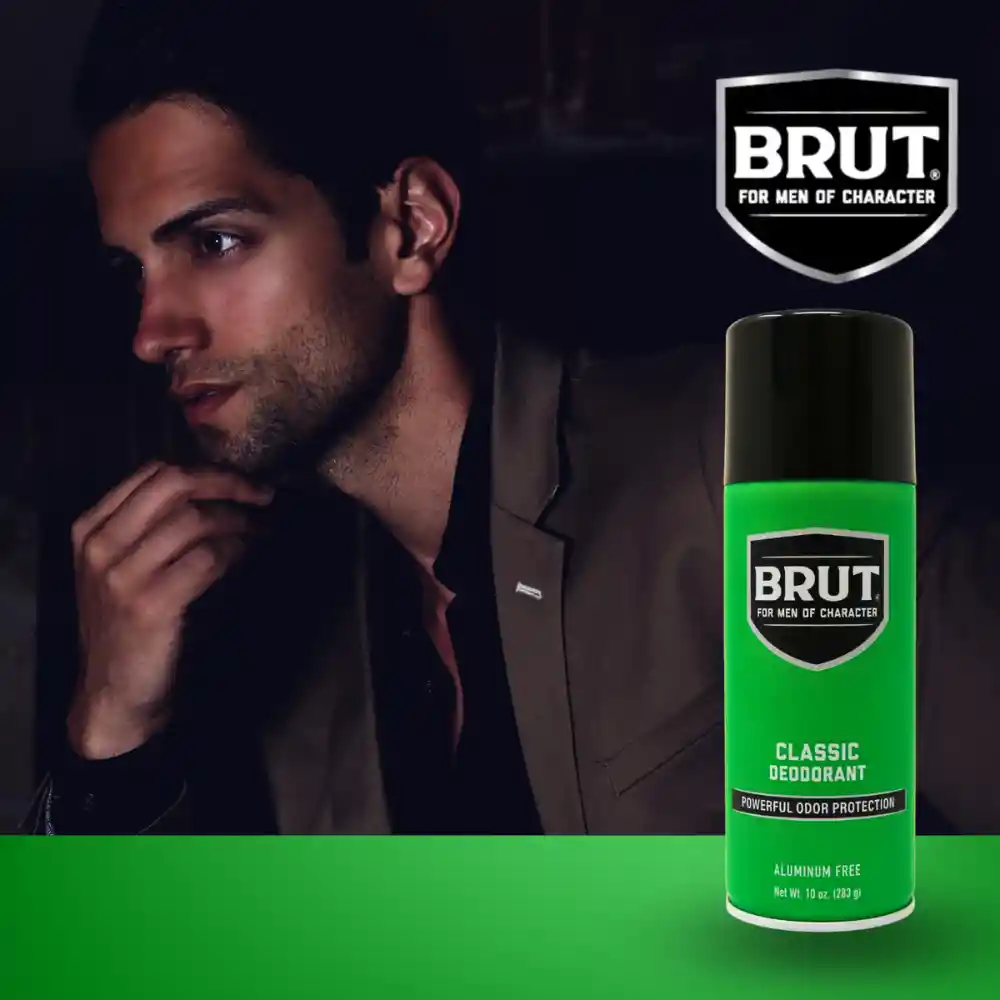 	 Brut For Men Of Character Classic Desodorante 283g