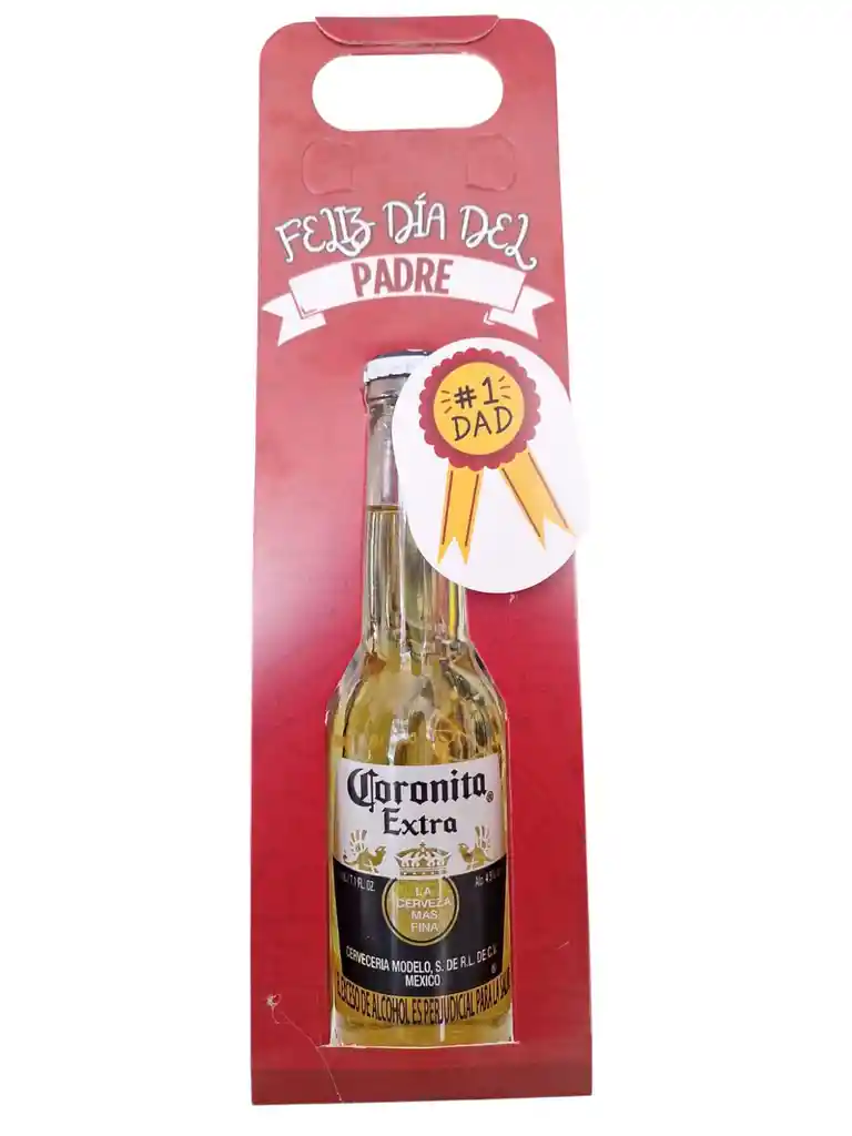 Detalle Sorpresa Dia Del Padre Regalo Botella Cerveza
