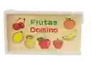 Juguete Didactico Domino De Madera Para Niños Motivos Surtidos