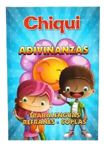 Cartlla Libro Chiqui Adivinanzas,trabalenguas,refranes Y Coplas