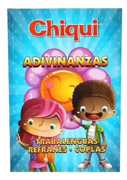 Cartlla Libro Chiqui Adivinanzas,trabalenguas,refranes Y Coplas