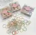 Kit De Accesorios Para Cabello Moños Coleros Y Ligas Elásticas Para Niñas Y Mujeres”