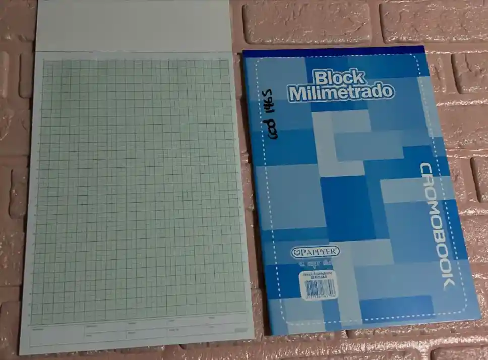 Block Milimetrado X50 Hojas