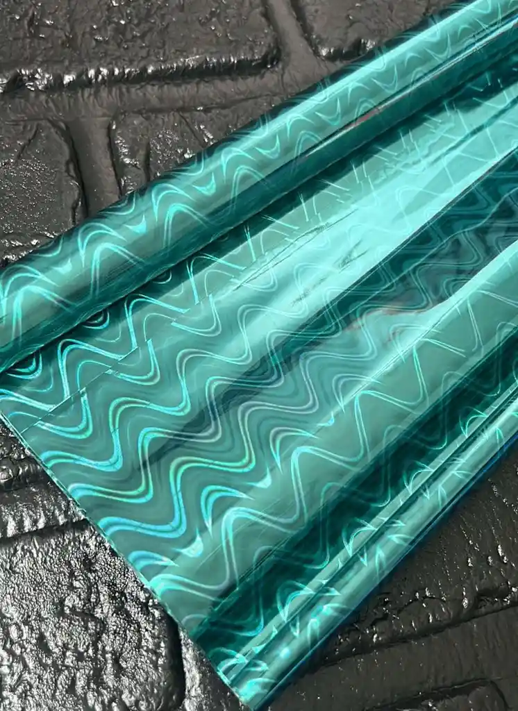 Papel Regalo Metalizado Azul Claro