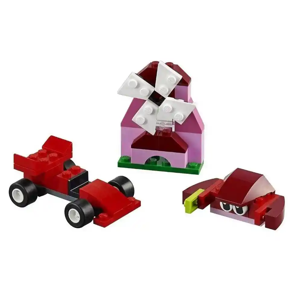 Lego Classic Red Creatividad Box 10707 - Kit De Construcción