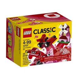 Lego Classic Red Creatividad Box 10707 - Kit De Construcción