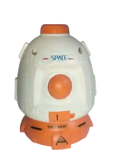 Juguete Cohete Espacial Proyector Lampara Planetas
