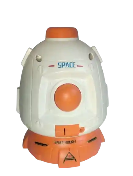 Juguete Cohete Espacial Proyector Lampara Planetas