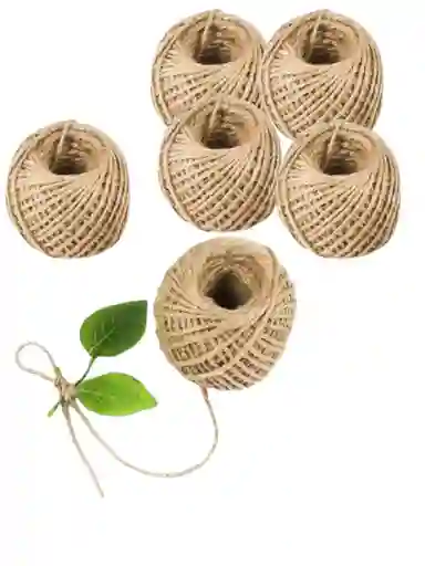 Cuerda Yute Natural Manualidades Y Decoraciones X6 Und