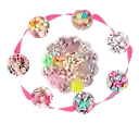 Juguete Set Kit Para Hacer Pulseras Niña